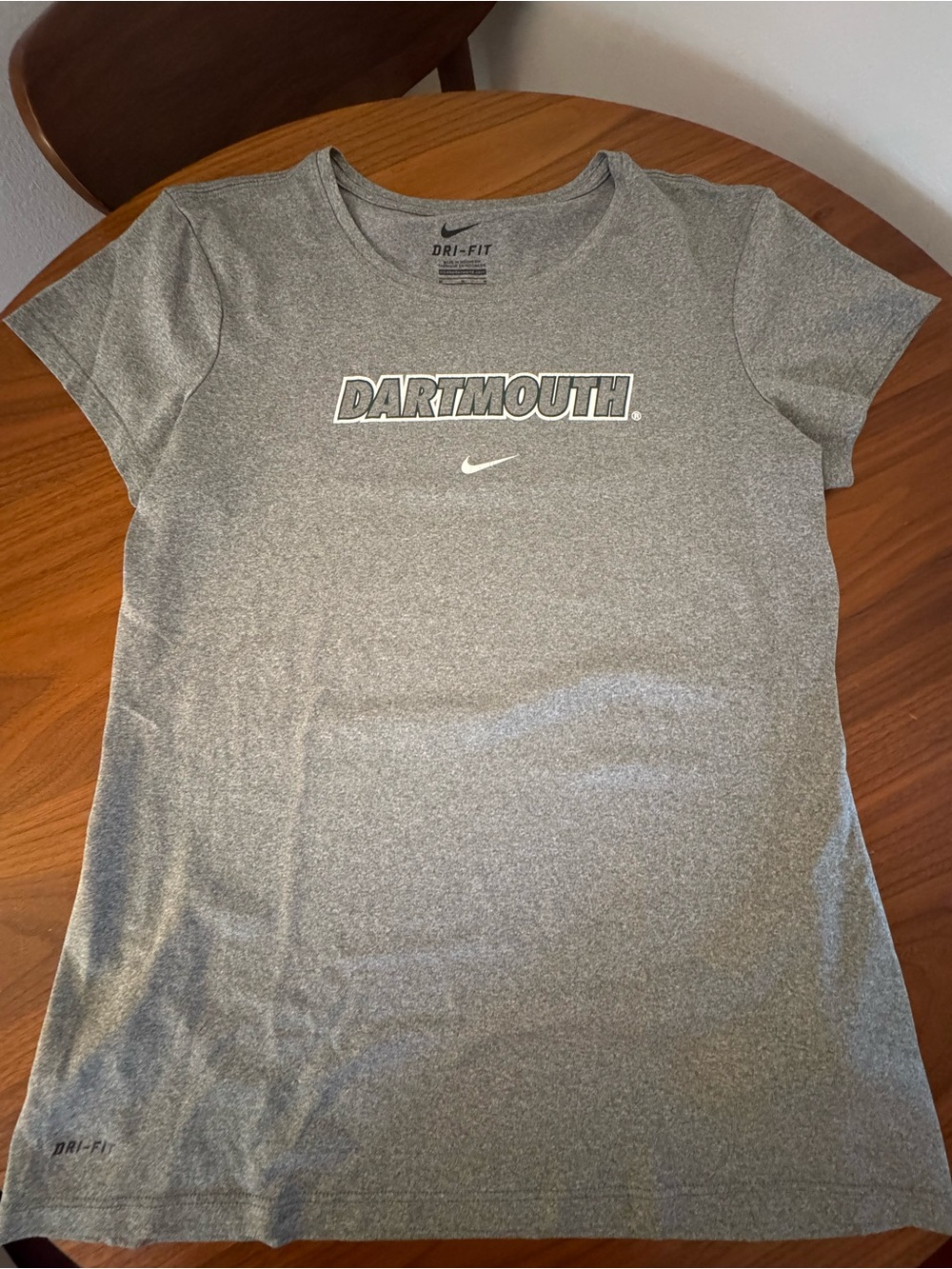 Nike Gray Dartmouth Dri-FIT Short Sleeve Tee